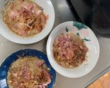 簡単中華風味噌親子丼味根菜茄子甘酢酢豚作り方4写真