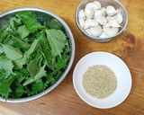 家にある材料で♪大葉の和風ジェノベーゼソース作り方1写真