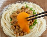 コクうま♡みそ納豆そうめん作り方4写真
