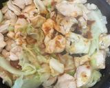 キャベツたっぷり♪鶏むね肉の鶏ちゃん焼き作り方5写真