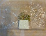 手で食べるヘルシーネギだれお豆腐おつまみ作り方6写真