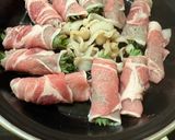 豚しゃぶ肉の大葉みょうが巻き作り方4写真