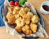 成型の手間無し！ジューシー鶏胸肉ナゲット作り方6写真