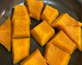 フライパンで煮崩れ無し！カボチャの煮物作り方6写真