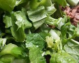 高菜と豚肉の味噌炒め作り方2写真