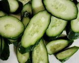 パリポリさっぱり胡瓜の梅肉生姜あえ作り方1写真