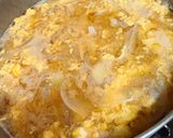 たっぷり玉ねぎとじゃがいもと卵の味噌汁作り方4写真