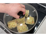チーズ明太マヨのおあげ焼き★動画あり★作り方8写真