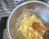 鯵のカルパッチョ 桃とチーズのソース作り方6写真