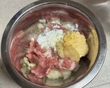 ひき肉なし!豚こま肉で作るハンバーグ作り方1写真