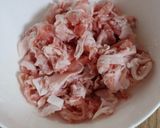 【豚こまねぎだれ】姜葱醤で風味豊か◎作り方1写真