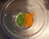 野菜のふわふわハンバーグ(犬用)作り方1写真