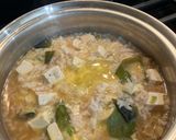 味噌汁→春雨中華スープ→うどん→おじや作り方13写真