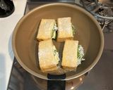 厚揚げの大葉とチーズの挟み焼き作り方5写真