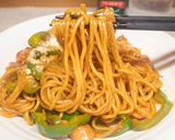 焼きそばナポリタン風作り方9写真