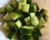 モッツァレラとカニカマ野菜たっぷりサラダ作り方4写真
