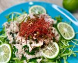 かぼすと豚肉の満腹サラダ作り方9写真