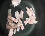 ブロッコリーとベーコンの胡椒炒め作り方2写真