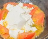 子供大好き！トマトと卵と豆腐炒め作り方4写真