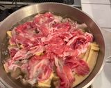「カラフル水菜のハリハリ鍋」風作り方3写真