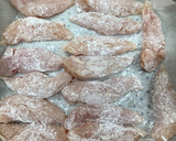 【保育園給食】鶏ささみの甘酢焼き作り方3写真
