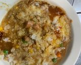 全てレンジ洋風オイ焼うどん味炒飯弁当作り方11写真