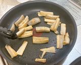 ブルーチーズのせ♪れんこんのソテー作り方3写真