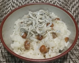 豆まきの残りで煎り大豆ごはん作り方2写真