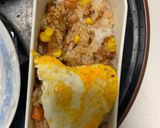 レンジさっぱり中華風梅照味オムライス弁当作り方12写真