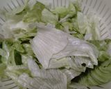 やみつきレタスチョレギサラダ🥗作り方1写真