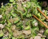 ゴーヤと豚肉と春雨の中華風炒め作り方5写真