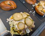 ベーグルでハンバーガービッグマック風作り方5写真