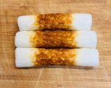 トロトロバナナとちくわのコンソメ炒め作り方1写真