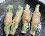 餃子の皮で❣アスパラばらチーズ揚げ作り方7写真