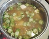 豆腐とオクラの和風あん汁作り方3写真