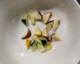 お一人様野菜たっぷりキムチウスター味炒飯作り方5写真