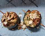 さんまのくるくる焼きマヨナッツのせ作り方4写真
