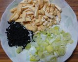 ヨウサマの減塩揚げ焼き茄子味噌汁作り方2写真