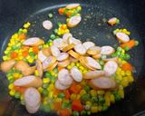 ひと味加えて満足ケチャップ炒飯作り方2写真