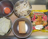 厚揚げ入りマルちゃん正麺・焼きそば作り方1写真