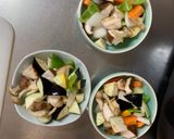 簡単洋風ウスター梅味豚こま大根青椒肉絲風作り方11写真