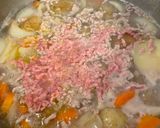 新じゃがいもとひき肉の肉じゃが⭐︎皮付きで作り方4写真