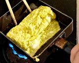 子供考案！そぼろ・じゃこ・青のりの卵焼き作り方2写真