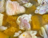 簡単　南瓜と鶏もものコンソメ煮作り方3写真