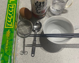 レンジで簡単 具のない 茶碗蒸し作り方1写真