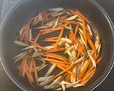にんじんとごぼうのきんぴら作り方3写真