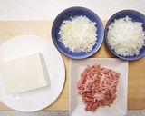 めんつゆで作る麻婆豆腐作り方1写真