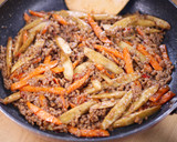 ご飯が進む🍚ごぼうとにんじんの肉味噌炒め作り方4写真
