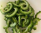 ゴーヤと茄子の塩昆布和え作り方1写真