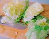 ＊レタス巻き巻き豚肉の生姜焼き＊作り方2写真